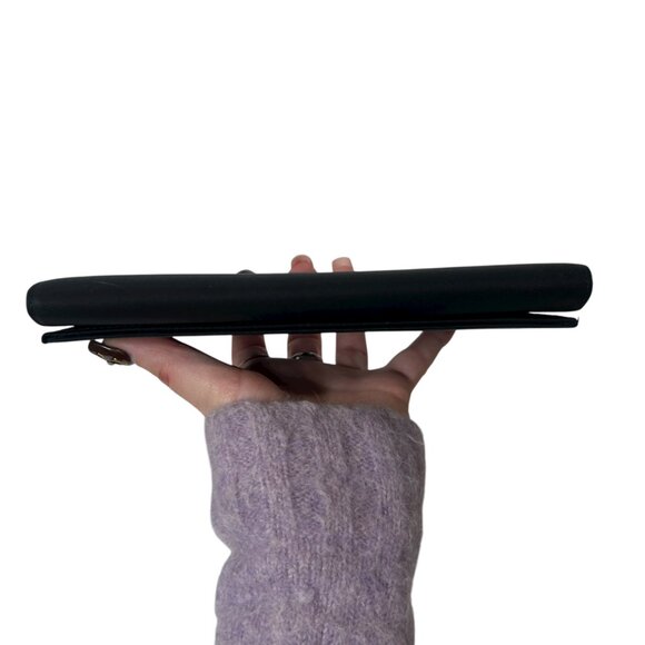 PRADA Satin Snap Folding Logo Long Continental Wallet - Picture 11 of 14